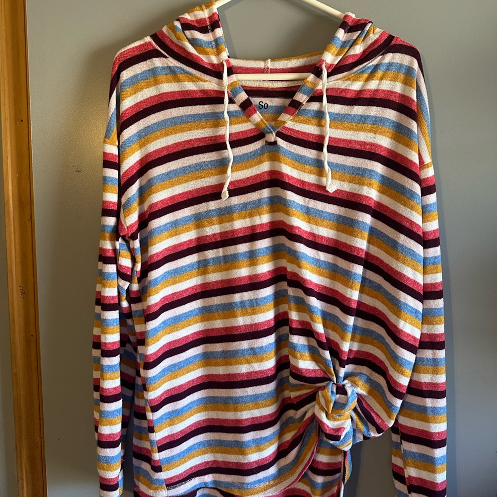 SO light weight hooded long sleeve